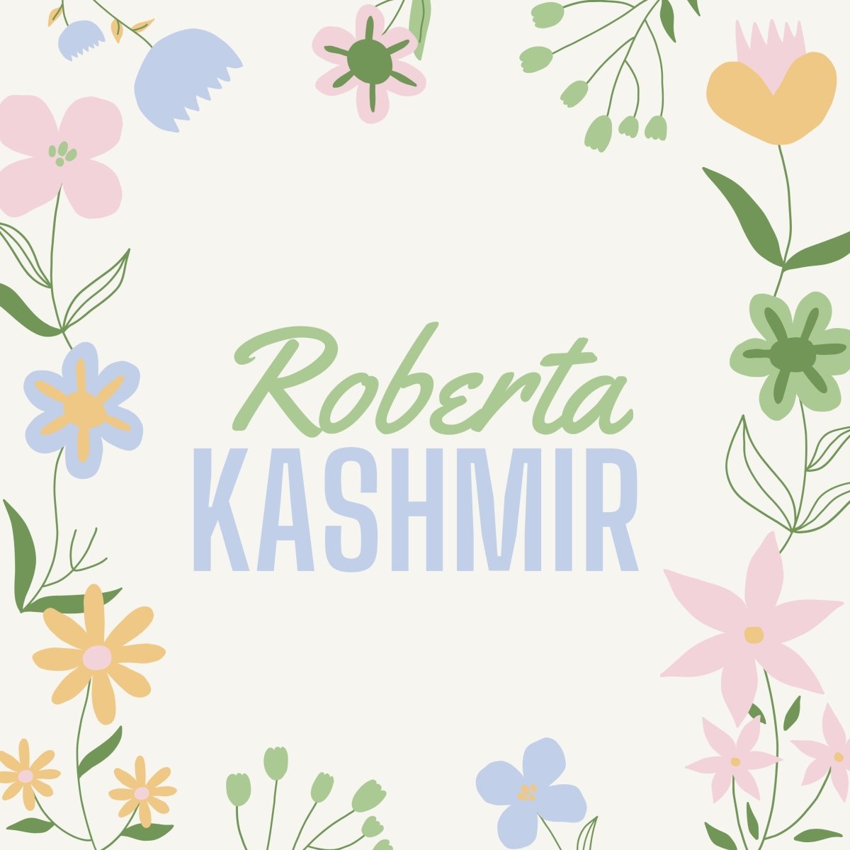 Roberta Kashmir - Purses & Pearls