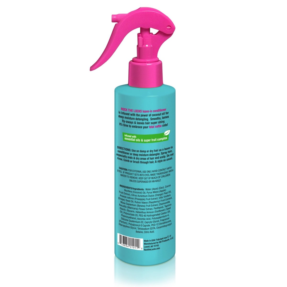 Rock the Locks - Coconut Oil Leave - In Conditioner - Purses & Pearls