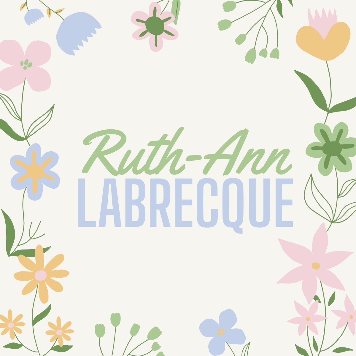 Ruth - Ann Lebrecque - Purses & Pearls