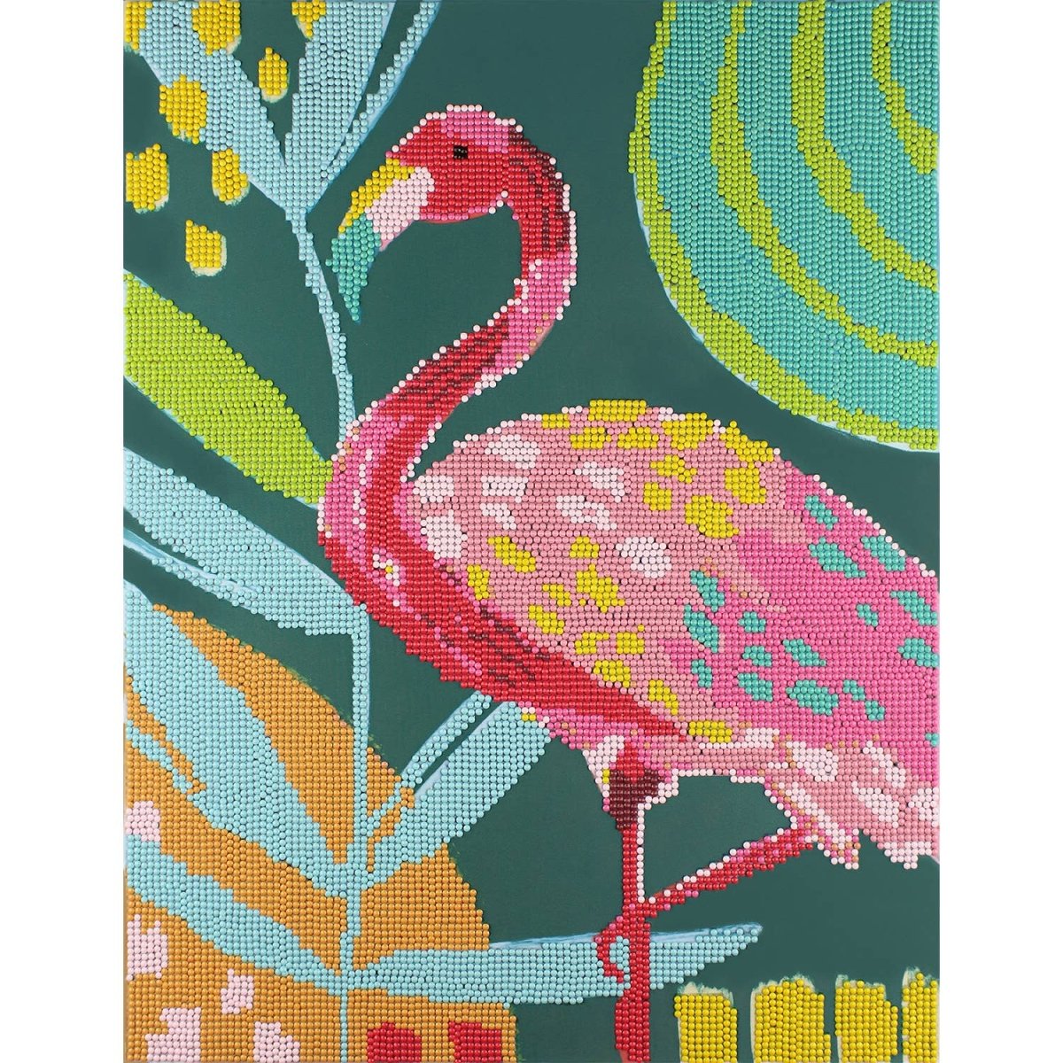 Safari Flamingo Diamond Painting Kit - Purses & Pearls