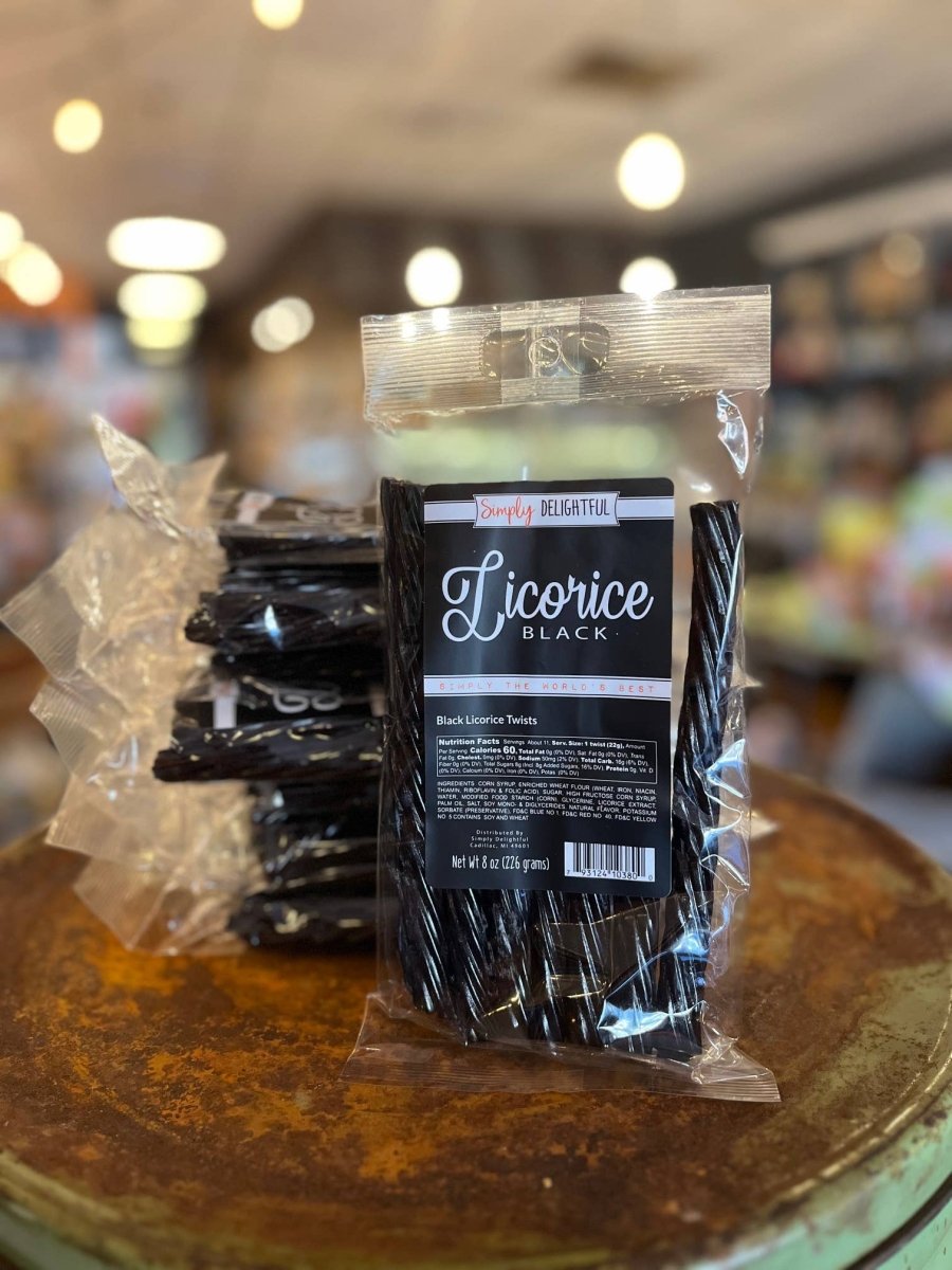 Simply Delightful - Black Licorice - Purses & Pearls