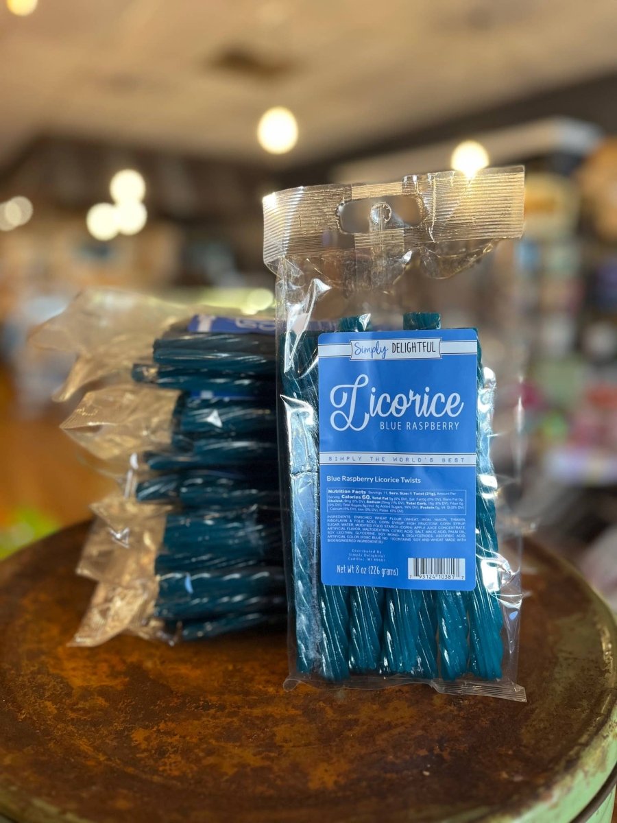 Simply Delightful - Blue Raspberry Licorice - Purses & Pearls