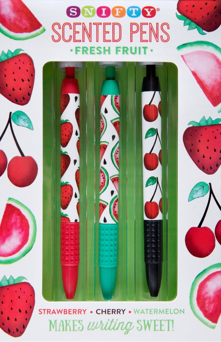 SNIFTY - FRESH FRUIT SCENTED PEN SET - Purses & Pearls
