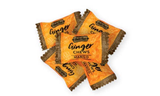 Sunflower Food Company - BALI’S BEST GINGER CHEWS – MANGO (5.08 OZ BAG) - Purses & Pearls