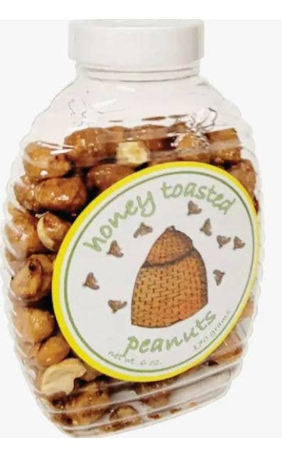 Sunflower Food Company - Honey Toasted Peanuts – 6oz Plastic Bottles YUMMY!!! - Purses & Pearls