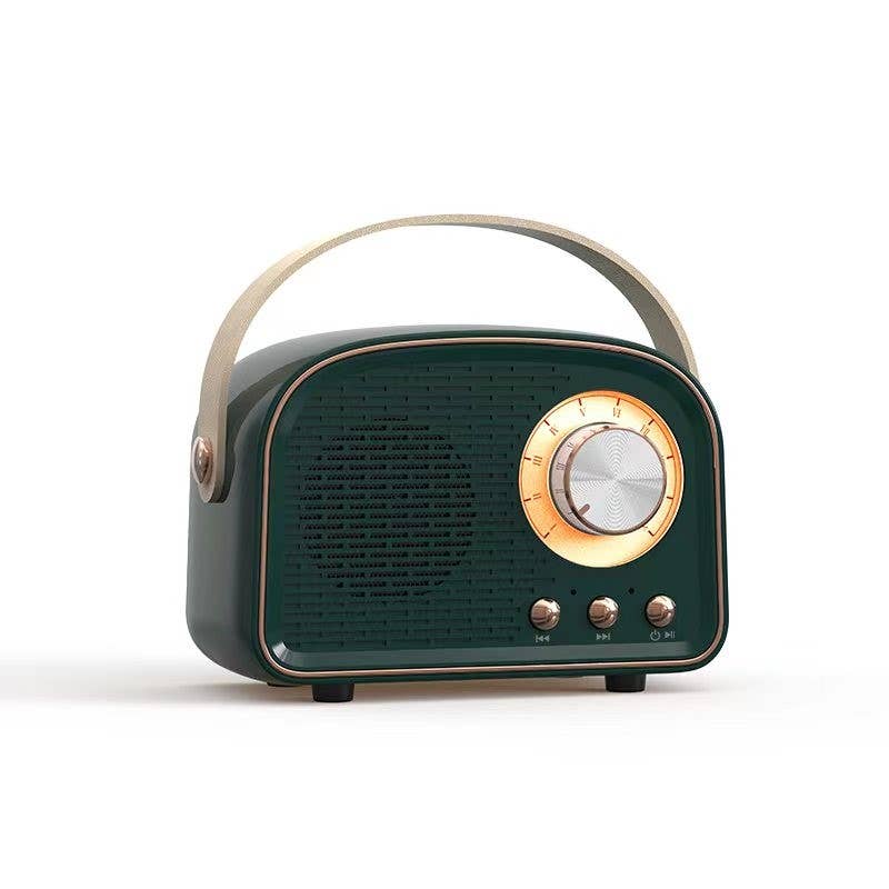 Tech Trendz - Retro Bluetooth Speaker - Purses & Pearls