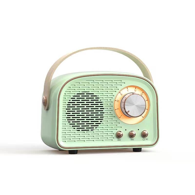 Tech Trendz - Retro Bluetooth Speaker - Purses & Pearls