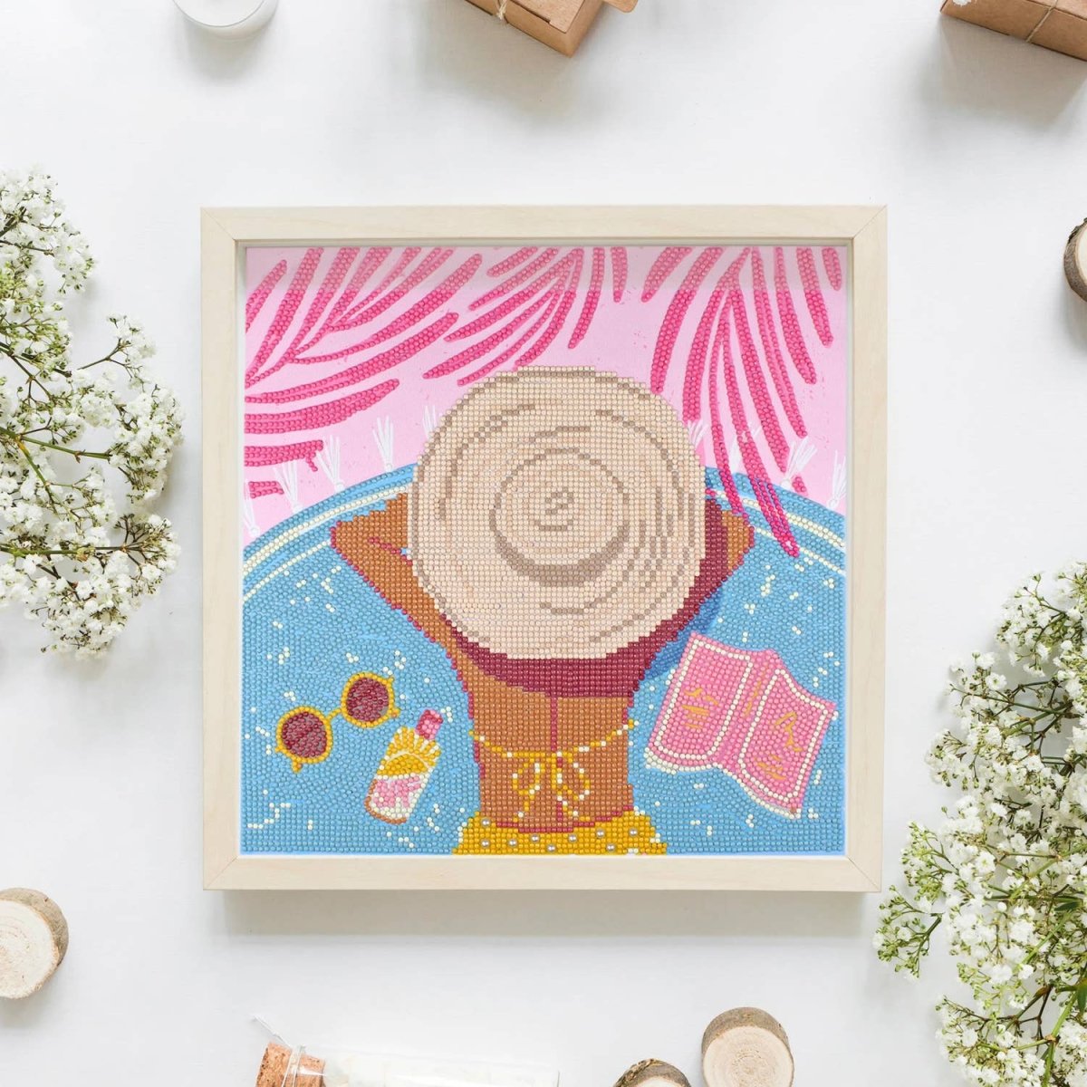 That Summer Time Feeling Diamond Painting Kit - Purses & Pearls