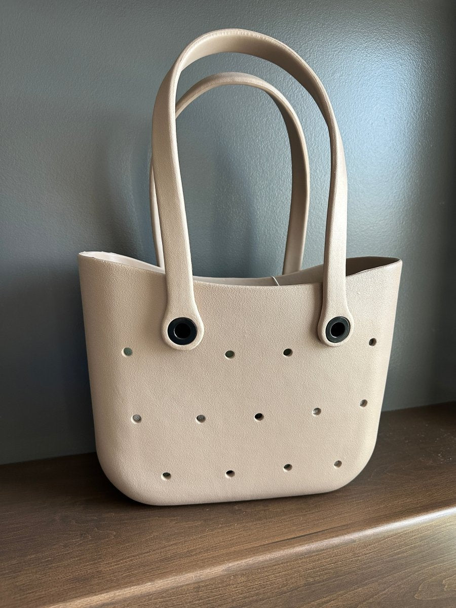 Waterproof Beach Bag in Brown - Purses & Pearls