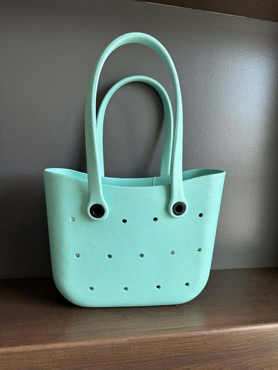 Waterproof Beach Bag in Teal - Purses & Pearls