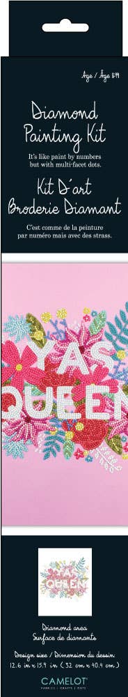Yas Queen Diamond Painting Kit - Purses & Pearls