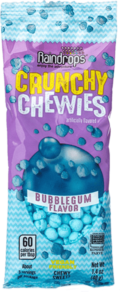 Cow Crack Wholesale - Raindrops Chewies Bubble Gum - Purses & Pearls
