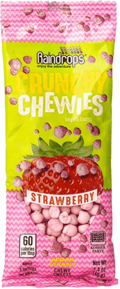 Cow Crack Wholesale - Raindrops Chewies Strawberry - Purses & Pearls