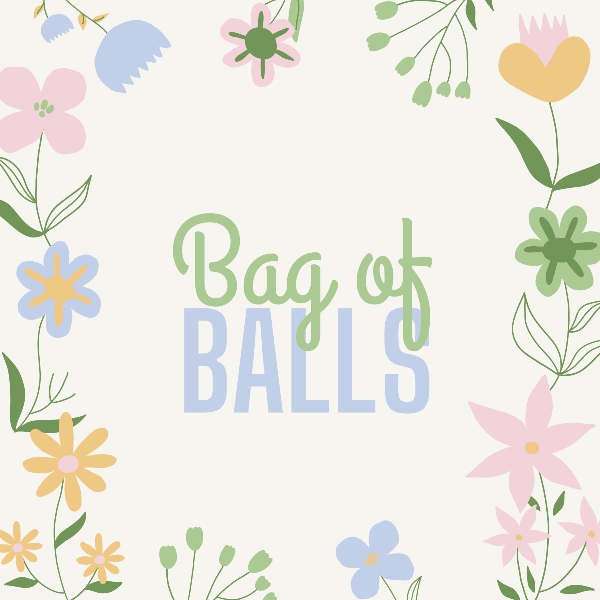 Bag of Balls Game - Purses & Pearls