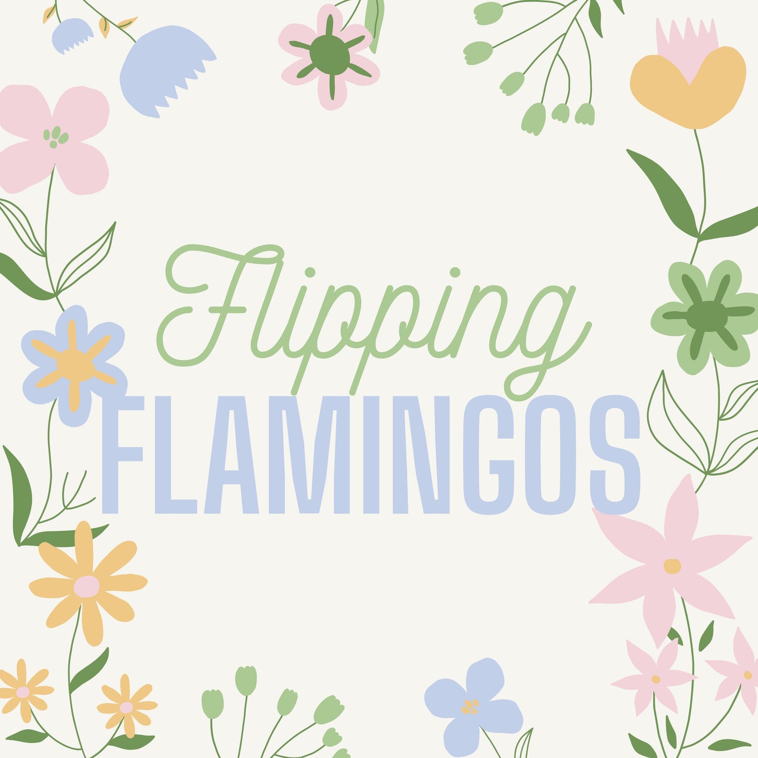 Flipping Flamingos - Purses & Pearls