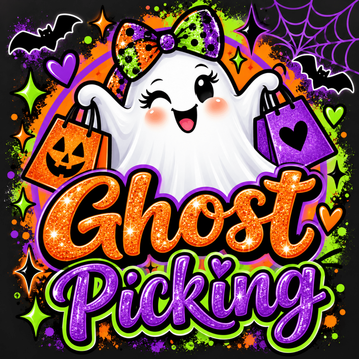 $15 Ghost Picking - Purses & Pearls