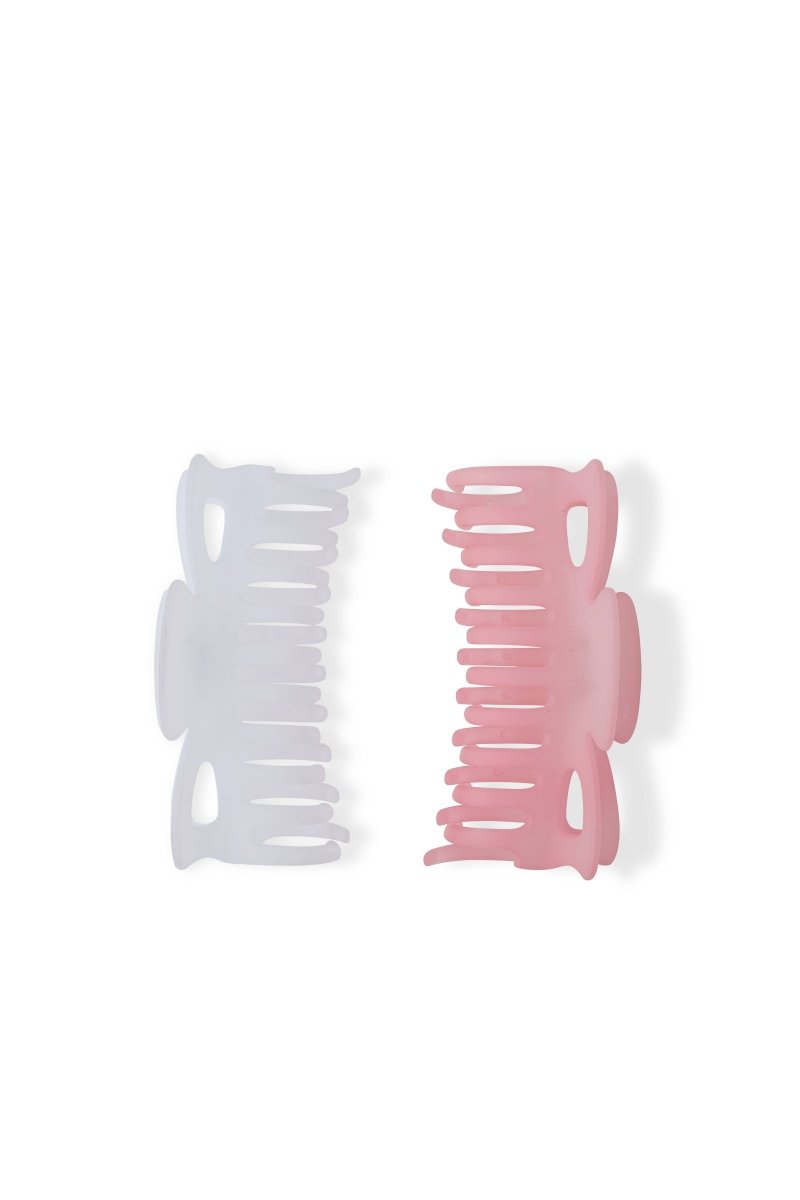 2 PC Jumbo Butterfly Claw - Bubblegum - Purses & Pearls