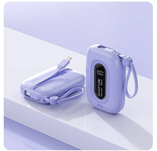 Tech Trendz - 8000 mAh Power Bank w/Cables