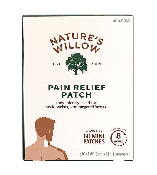 Nature's Willow - Pain Relieving Mini Patch (60ct)