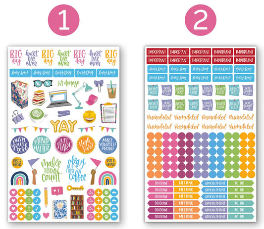 bloom daily planners - Classic Sticker Pack
