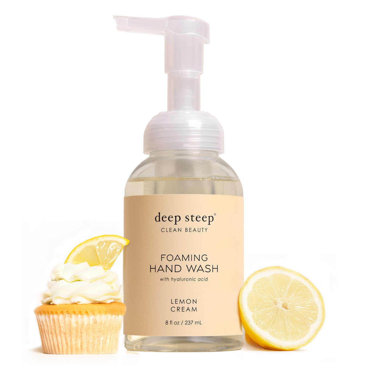 Lemon Cream Moisturizing Foaming Hand Wash 8oz