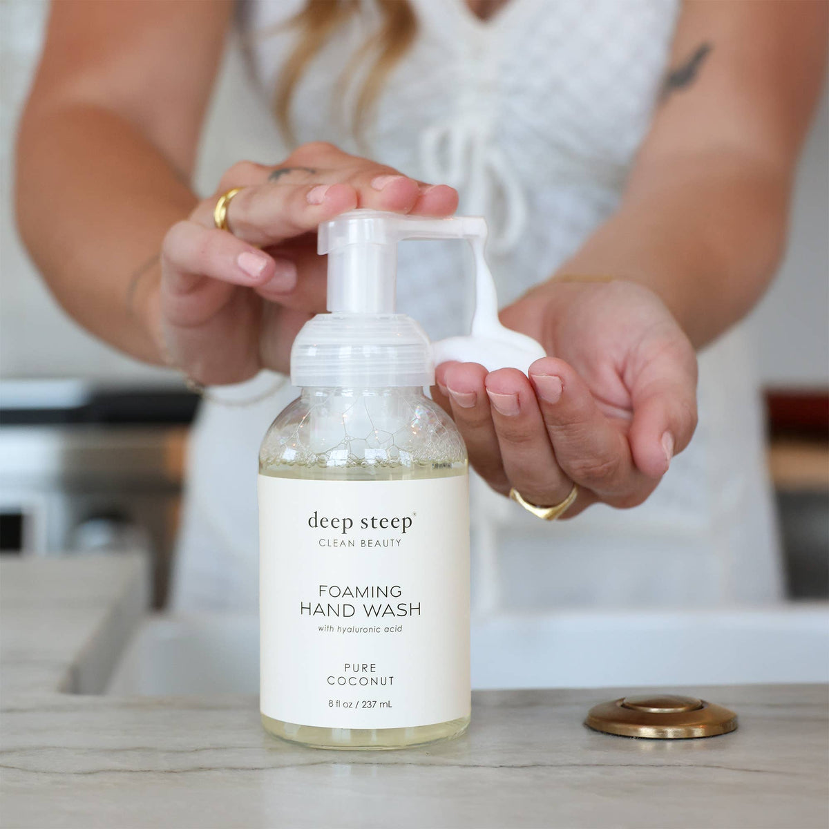 Pure Coconut Moisturizing Foaming Hand Wash 8oz