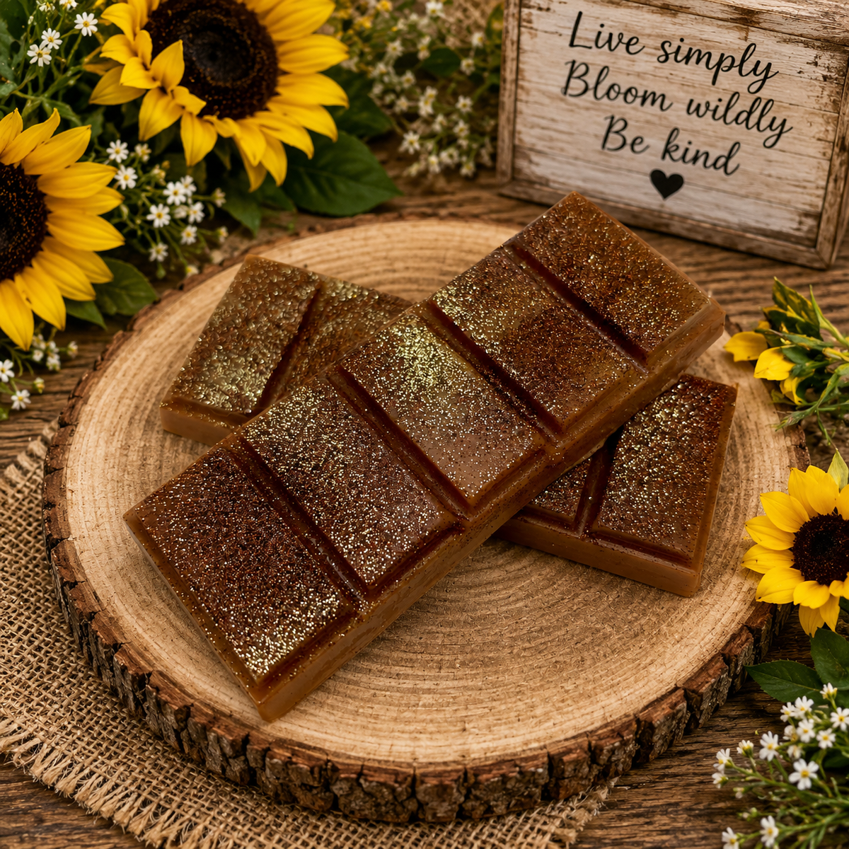 Wax and Wix Bakery® - Honey Bunny Snap Bar. Strongly Scented Soy Wax. Soy Wax Melt