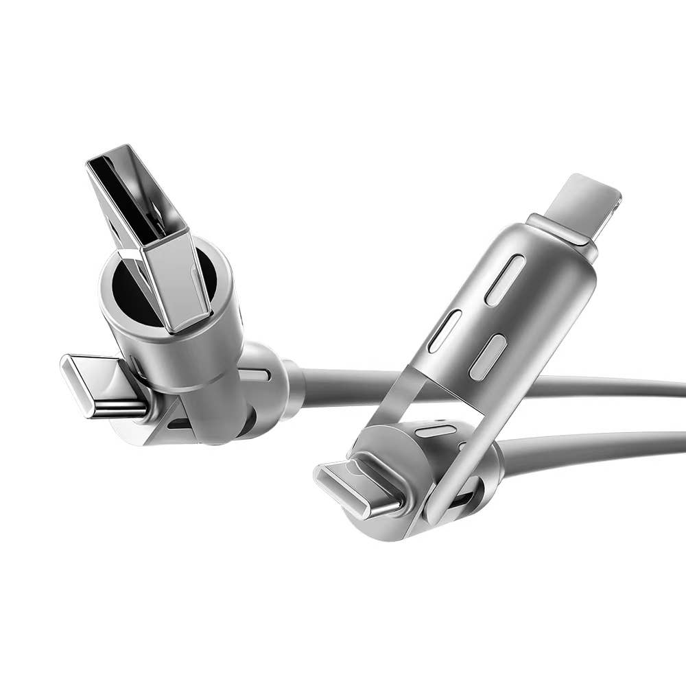 4in1 USBC Light up Charging Cable - Purses & Pearls