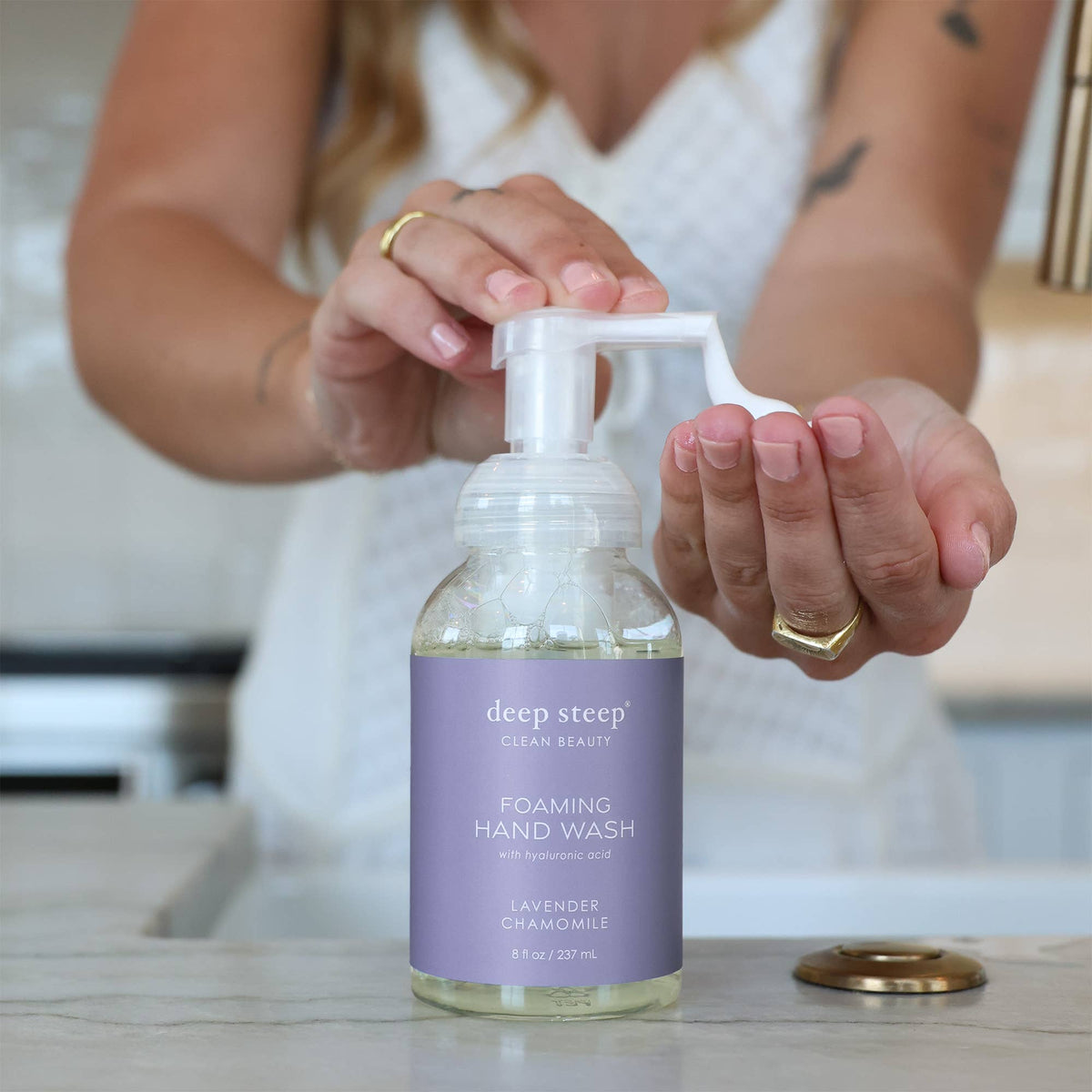 Lavender Chamomile Moisturizing Foaming Hand Wash 8oz