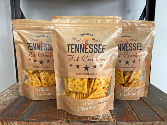 Tennessee Hot Crackers, White Cheddar Flavor