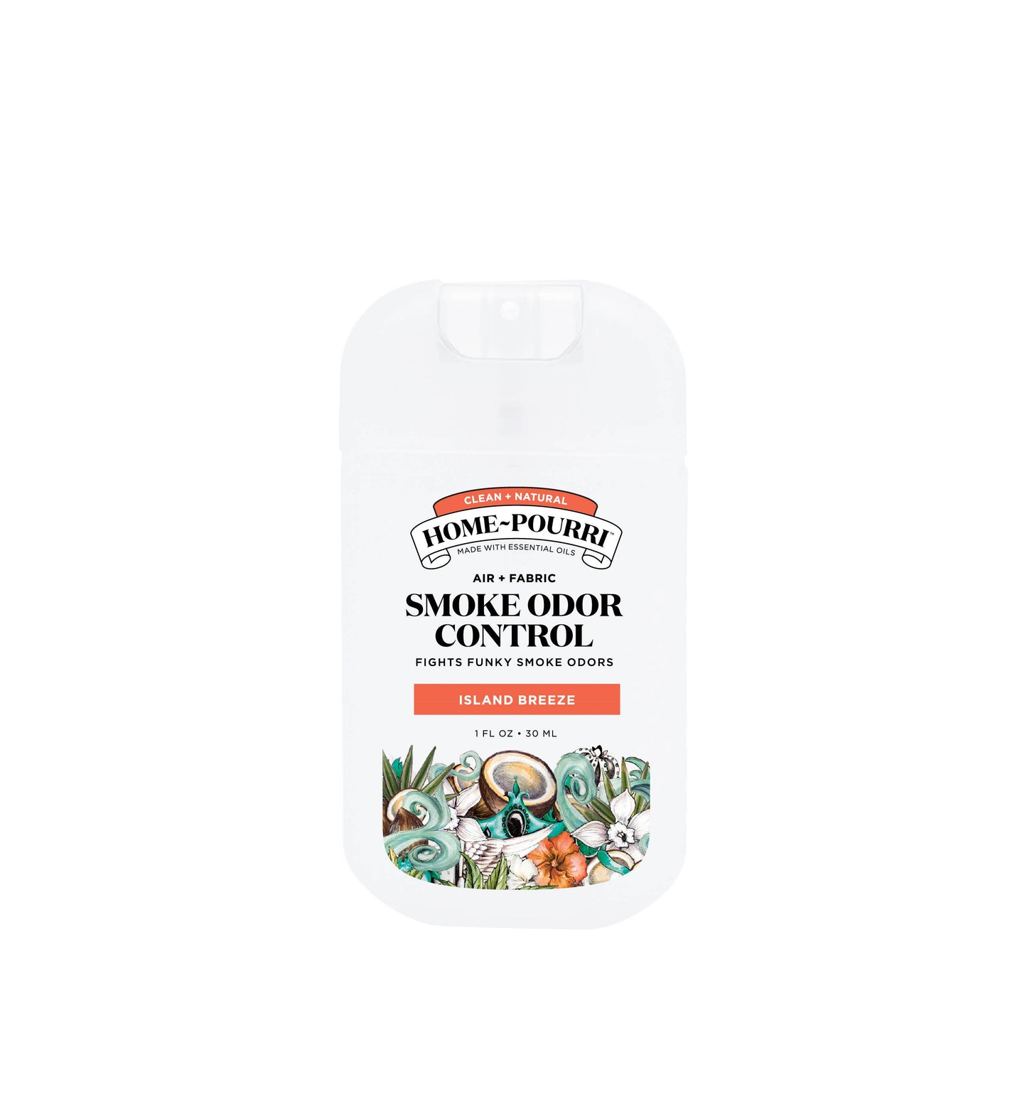 Pourri Smoke Odor Control 1oz in Pouch ~ Island Breeze