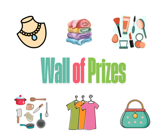 $65 WALL OF PRIZES - Purses & Pearls