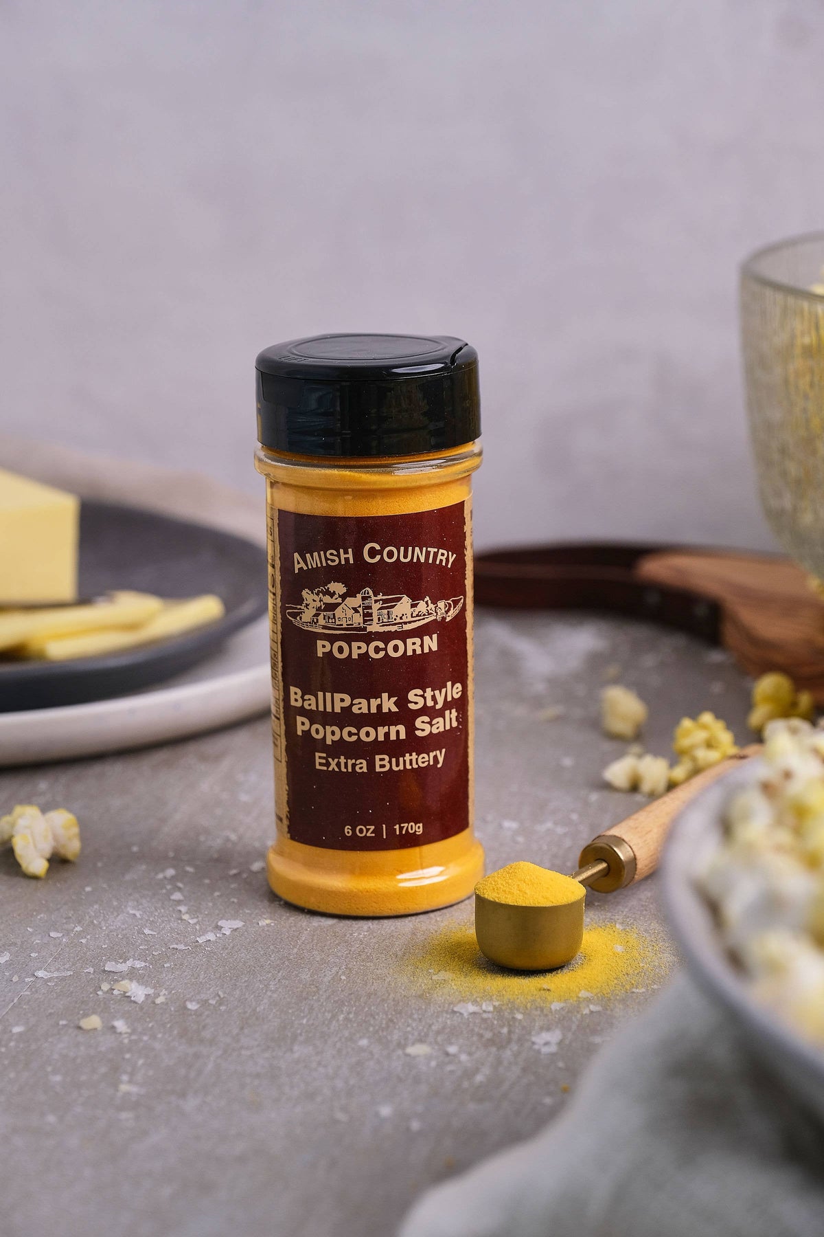Amish Country Popcorn - 5.5oz. Ballpark-Style Popcorn Salt