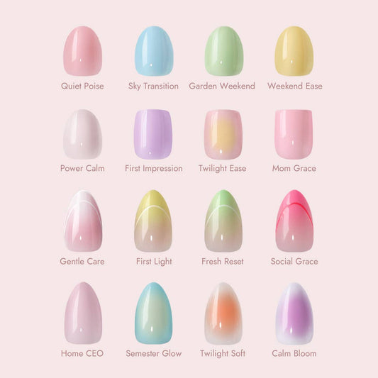 Solid Color Nails