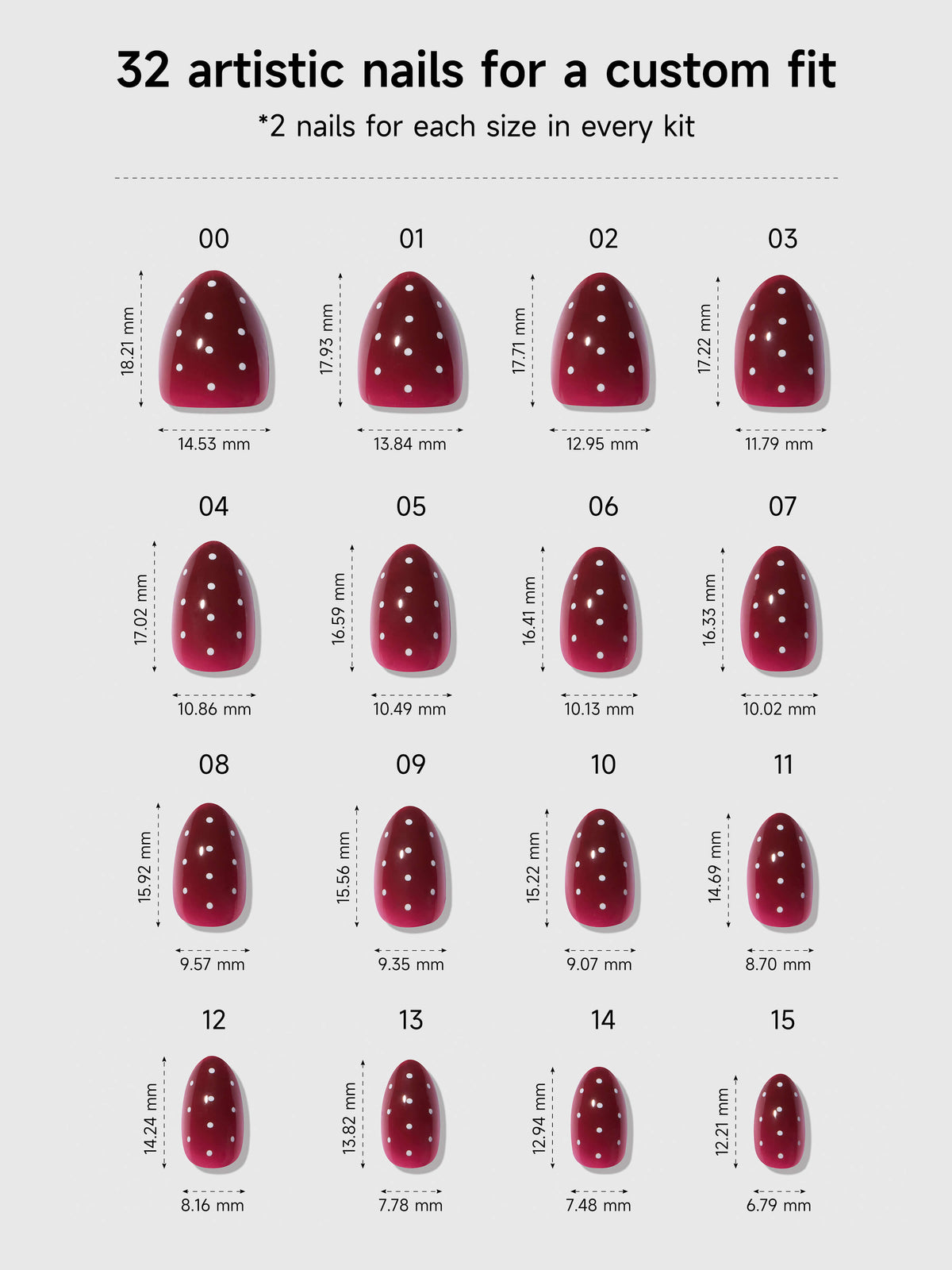 Celebritips - Berry Polka Dot
