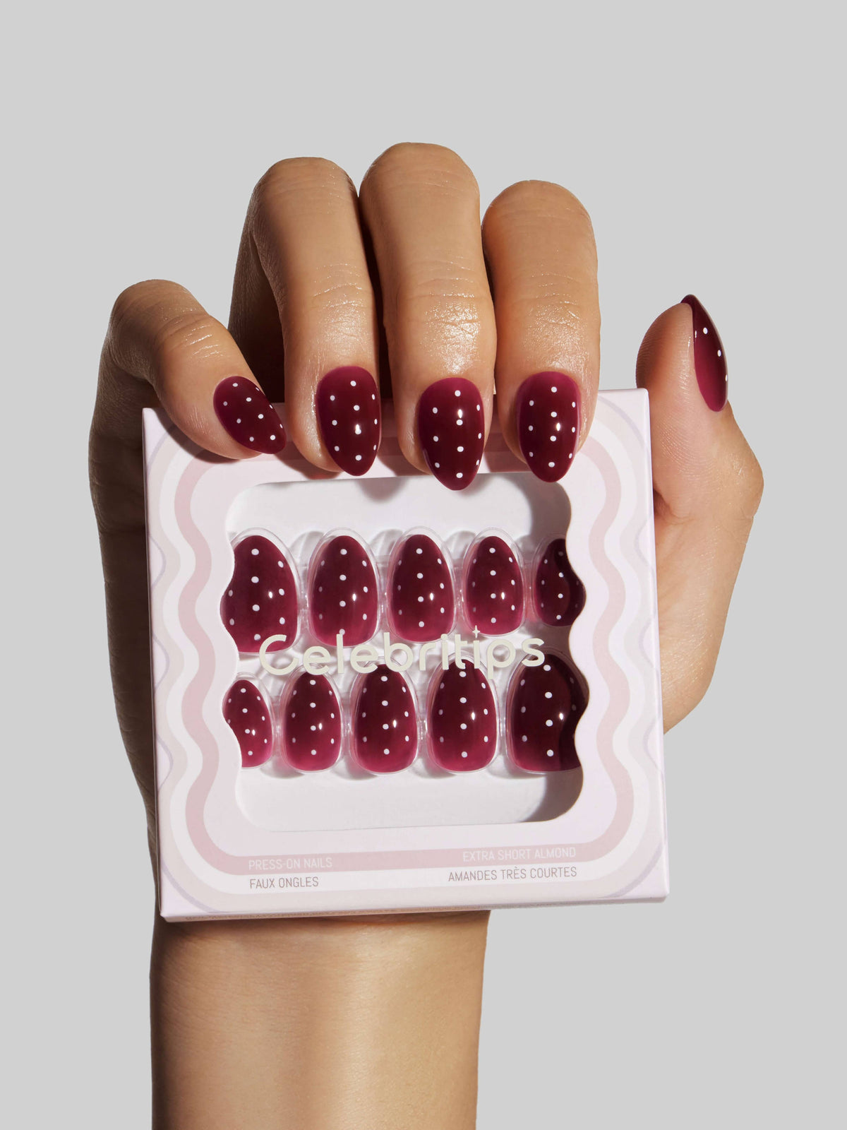 Celebritips - Berry Polka Dot