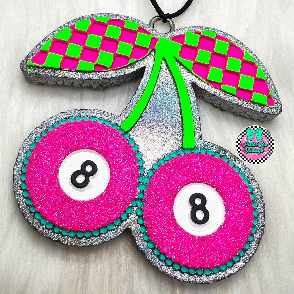 8 Ball Cherry Freshie - Purses & Pearls