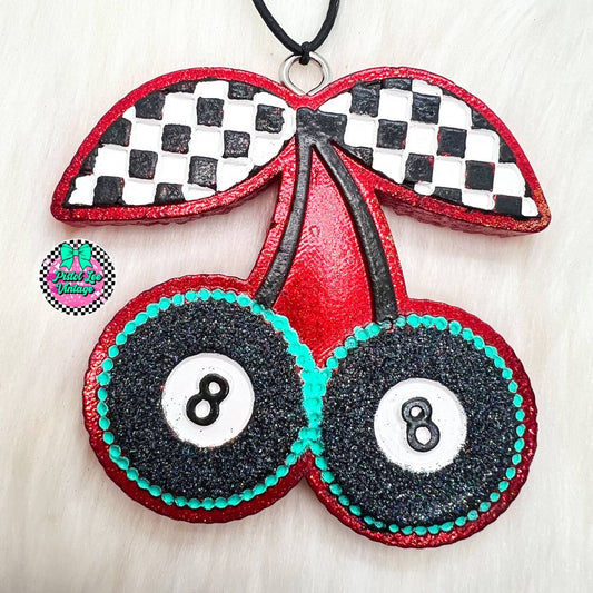 8 Ball Cherry Freshie - Purses & Pearls