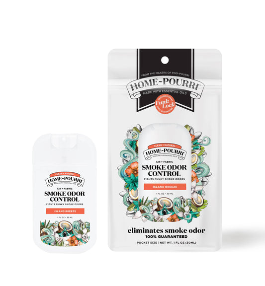 Pourri Smoke Odor Control 1oz in Pouch ~ Island Breeze