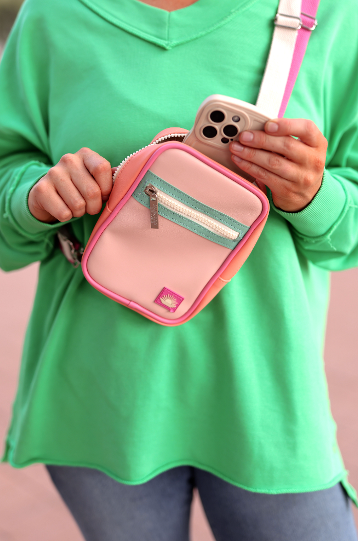 Jadelynn Brooke - Crossbody Purse- Sorbet