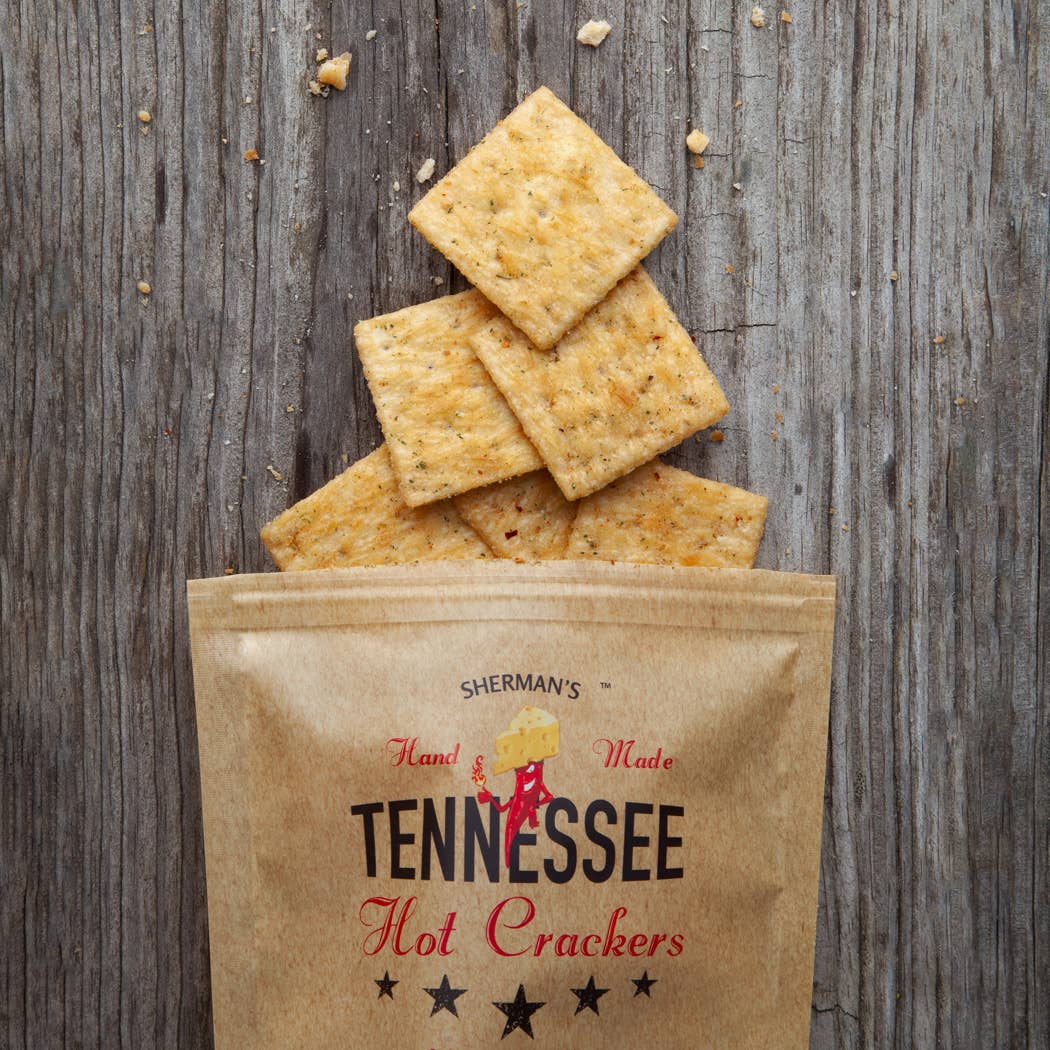 Tennessee Hot Crackers, White Cheddar Flavor