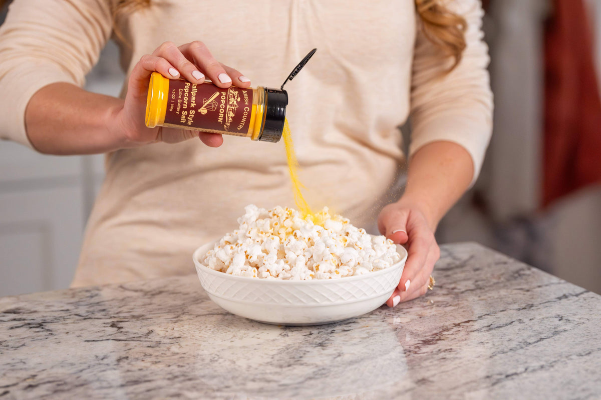 Amish Country Popcorn - 5.5oz. Ballpark-Style Popcorn Salt