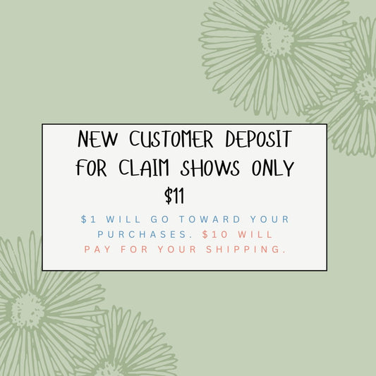 A New Customer Deposit - Purses & Pearls