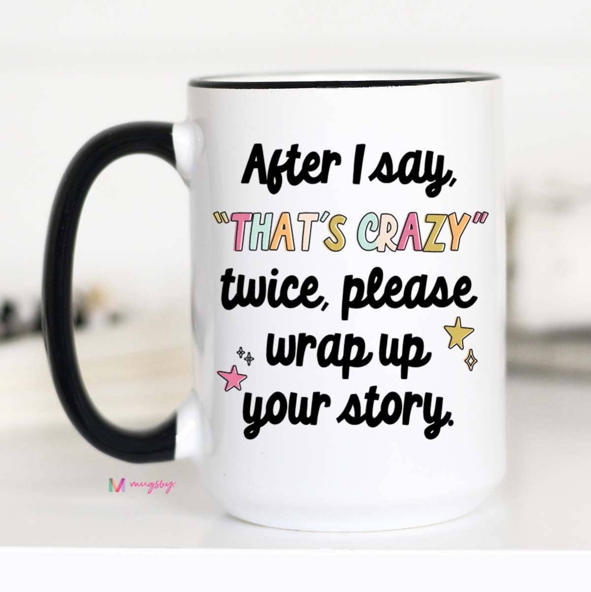 After I say that's crazy please wrap up Funny Coffee Mug - Purses & Pearls