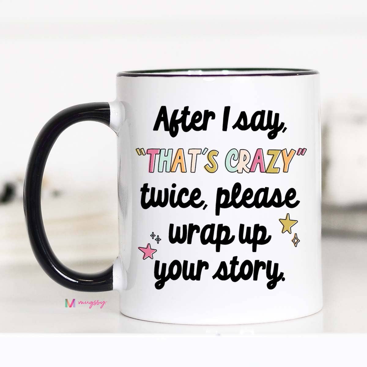 After I say that's crazy please wrap up Funny Coffee Mug - Purses & Pearls