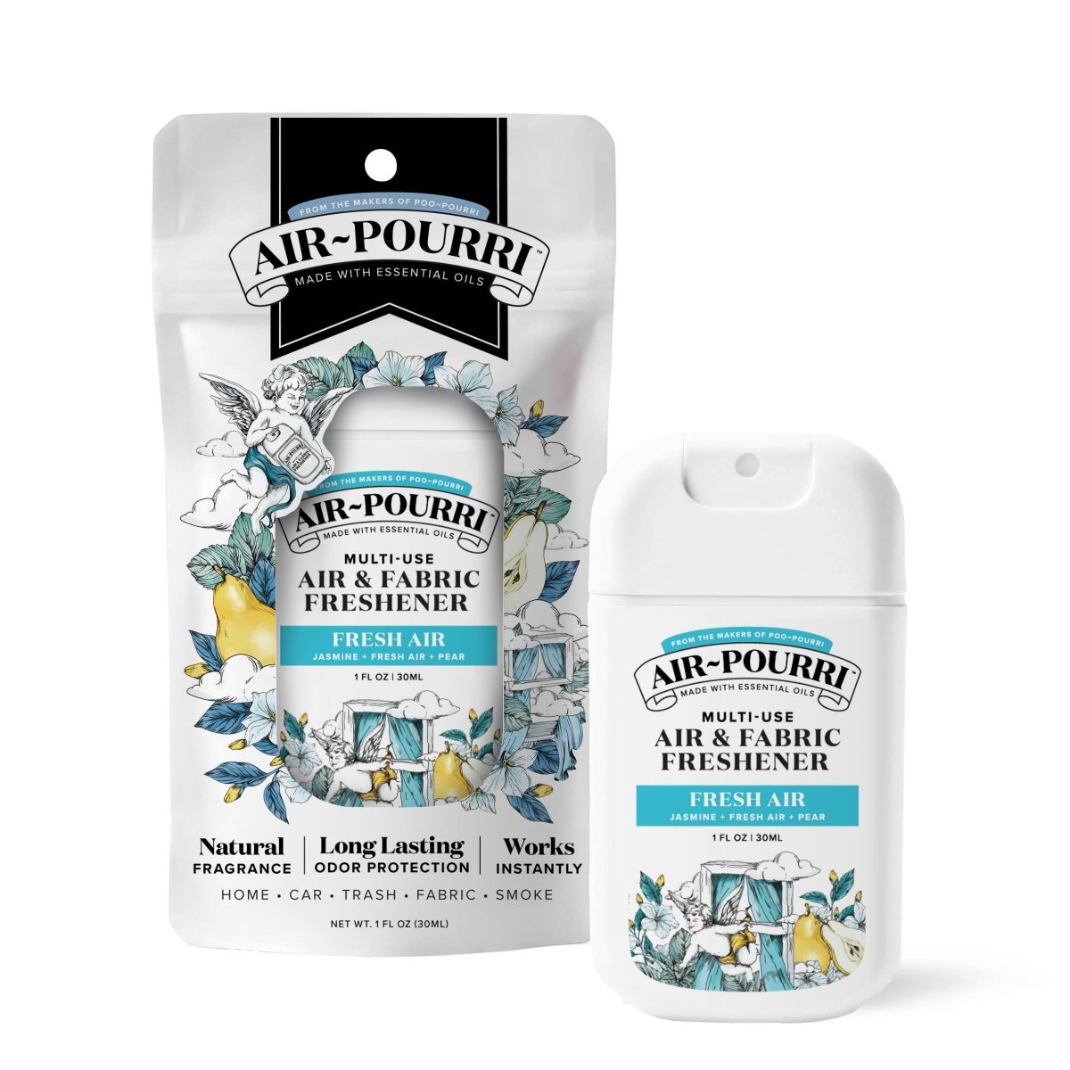 Air~Pourri 1oz Pocket in Pouch - Fresh Air - Purses & Pearls