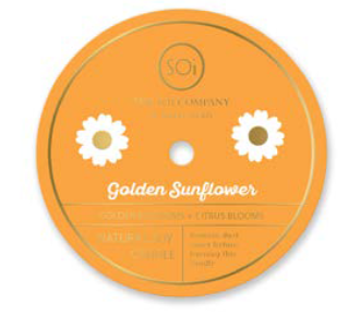 The SOi Company - Golden Sunflower Icon 12oz Candle