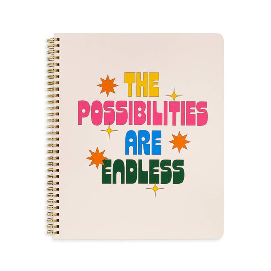 Ban.do - Large Notebook , The Possibilities Are Endless - Purses & Pearls