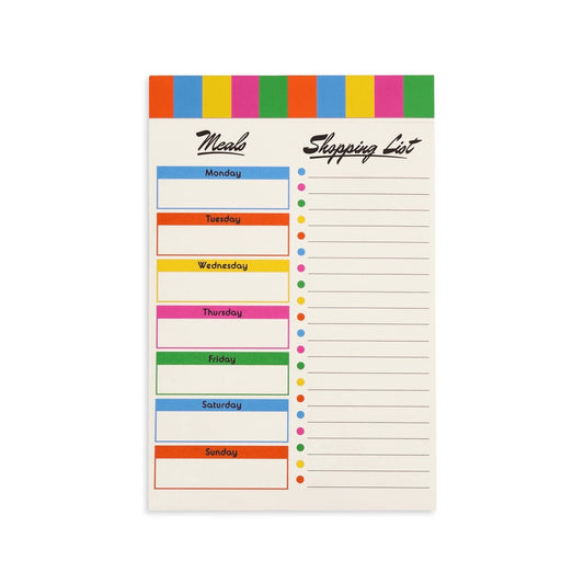 Ban.do - Magnetic Shopping List, Colorblock - Purses & Pearls