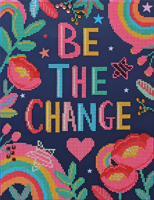 Be the Change Diamond Painting Kit - Purses & Pearls